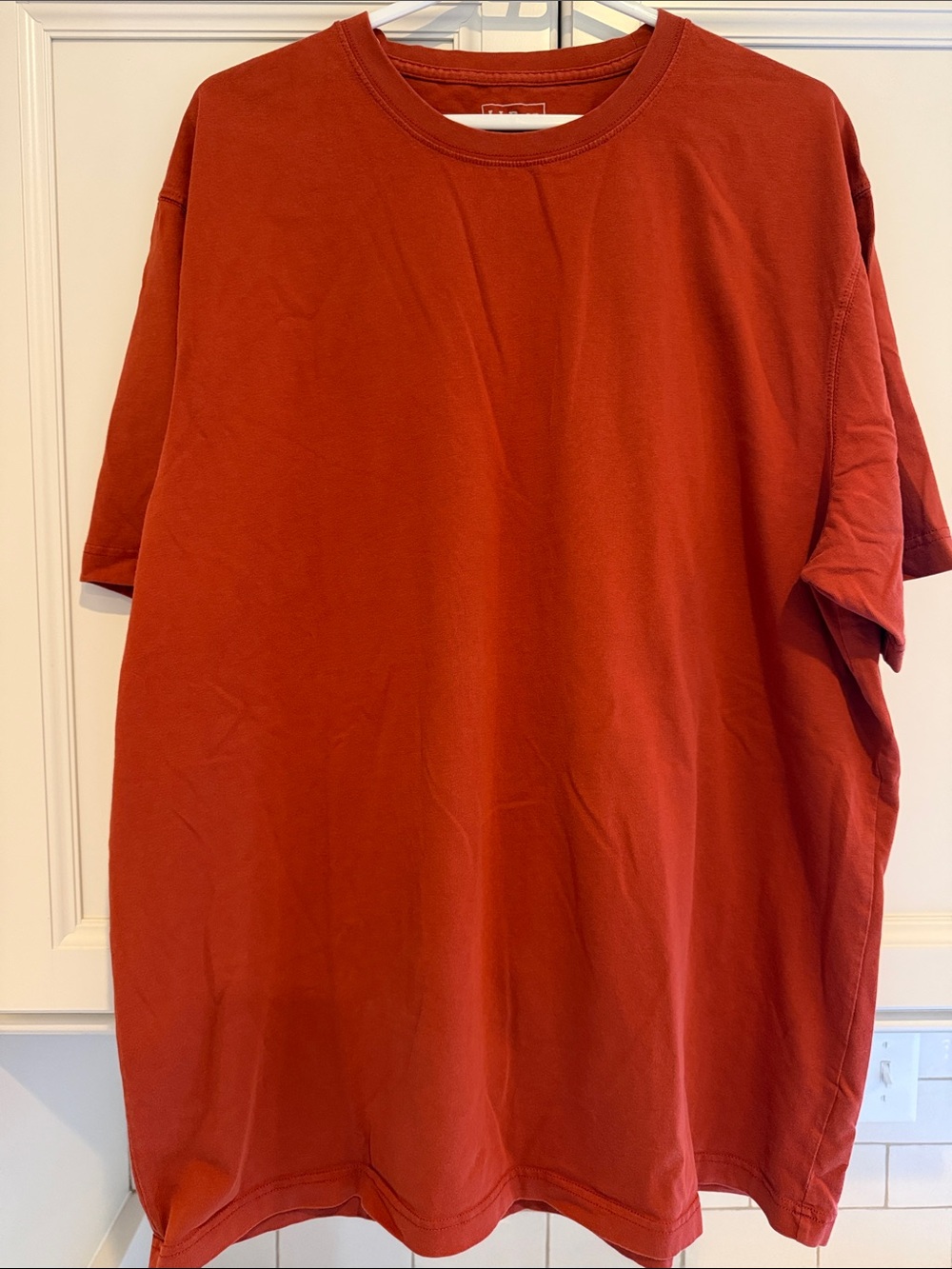LL Bean’s Men's Unshrinkable T- Shirt - Rust Red